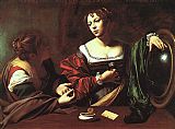 Martha and Mary Magdalene By Merisi Carravaggio by Unknown Artist